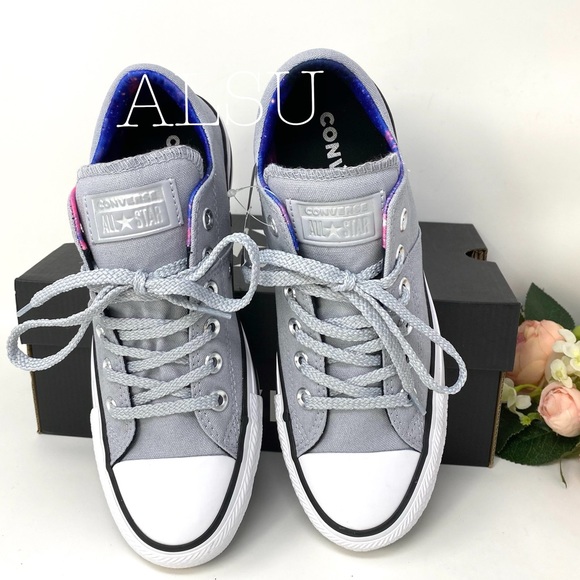 Converse Ctas Madison Low Top Canvas Wolf Grey W - Picture 4 of 8